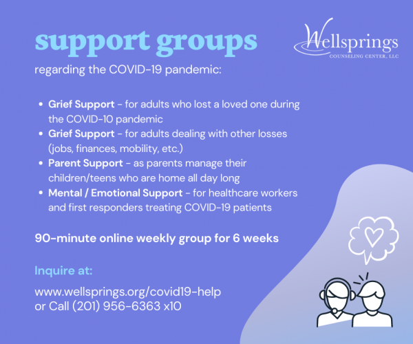 COVID-19 Support Groups